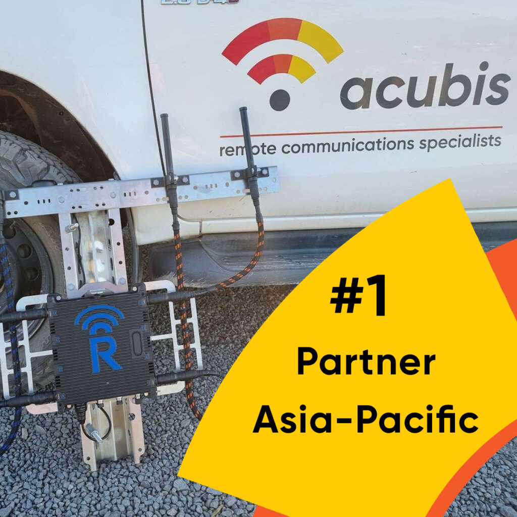Acubis truck with Rajant communications technology
