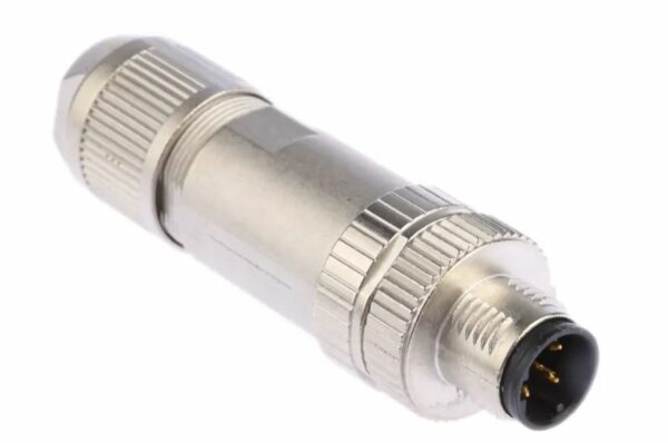 Phoenix Contact Circular Connector, 4 Contacts, Cable Mount, M12 Connector, Plug, Male, IP65, IP67,