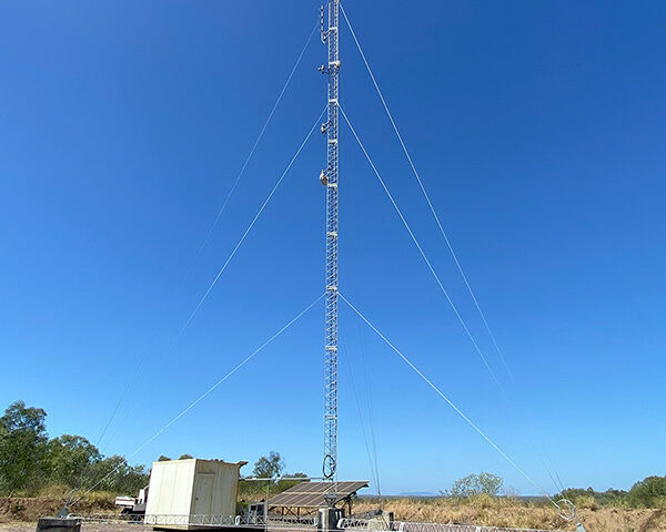 Communications Tower 30m Guyed Mast