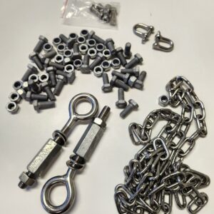 Rajant Haw/Per/ES1 Mount System Accessories - Bolts, Nuts & Chain