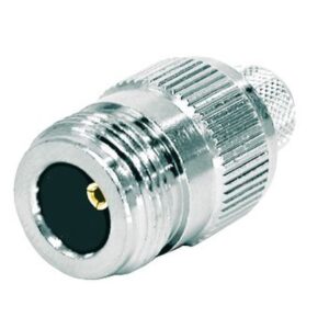 Pulse Type-N Straight Female Connector (Knurled). Solder/Crimp Jack for CNT-400 & LMR-400 Cables