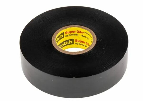 3M Black Electrical Tape, 19mm x 6m - Image 2