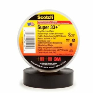 Black Electrical Tape, 19mm x 6m