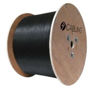 CAT6 SHIELDED OUTDOOR CABLE SOLID PR MTR