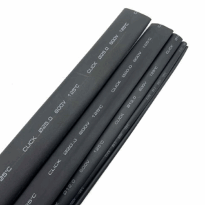 HEAT SHRINK GLU LIN 4XS-RAT 24MMX1.2M BLK