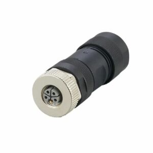 M12 L-Code Power Connector, 5 pin, for powering Peregrine & Hawk