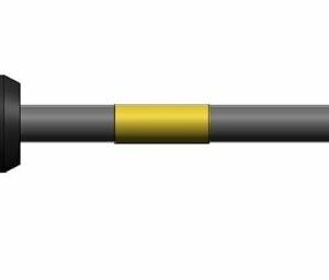 Power Cable to Suit Cisco IE3400H, 2m, Female (90°) to Pigtail, 16 AWG, Gray TPU