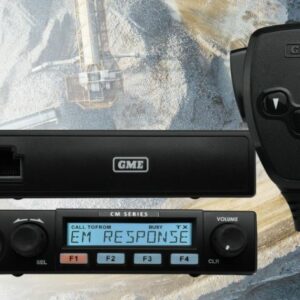 CM60-U5S Uhf 450-520mhz P25 5W Std Extended Control with Black UIC Control Head KIT
