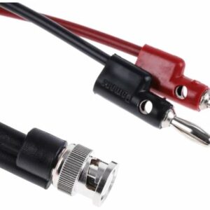 Pomona BNC Test Lead, 500V ac, Black, Red, 140mm Lead Length