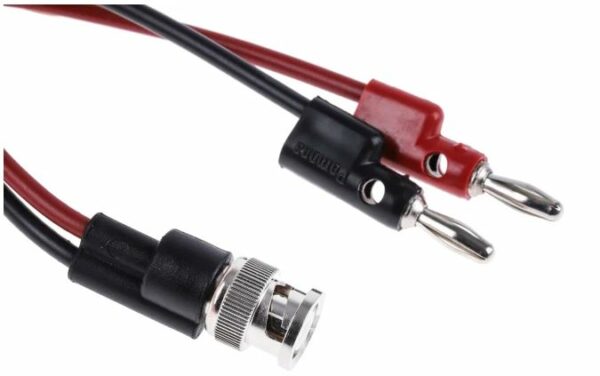 Pomona BNC Test Lead, 500V ac, Black, Red, 140mm Lead Length