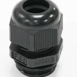 Plastic Cable Gland Thread Size M20, For Use With Heavy Duty Power Connector