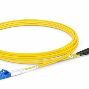 Fibre Patch Cable, LC UPC to ST UPC, Duplex, 2 Fibres, Single Mode (OS2), Riser (OFNR), 2.0 2m (7ft)