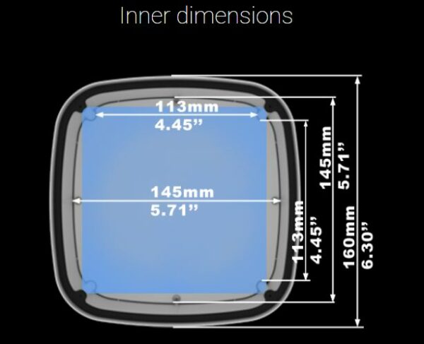 Cardinal Dome Antenna Mount (4 x SMA Dual 2.4/5.8 Antennas)in 1 - Image 2