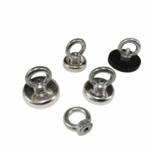 Magnet Eye Nut M6 Thread (For use with Pot / Rubber Magnets)