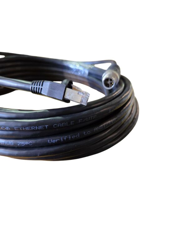 M12 X-Code (M) to RJ45 (M), Ethernet, Outdoor, 10m - Image 2