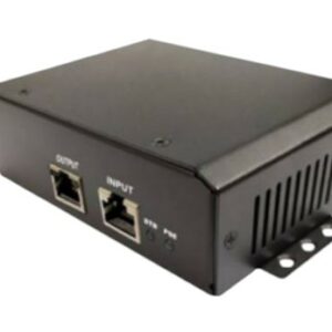 POE Injector, DC/DC, 4 pair passive POE, 10-60 VDC input , 56V output , 70W, gigabit ethernet, RJ45,
