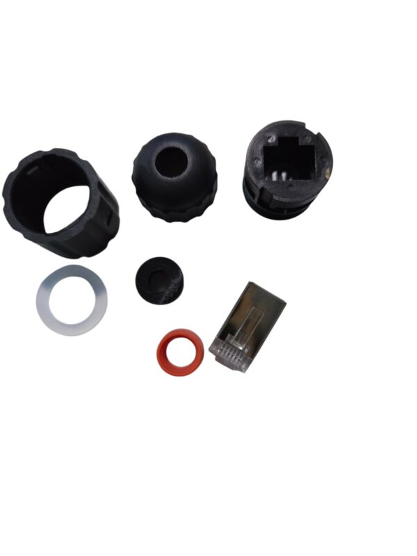 ES1 sealed male RJ45 Ethernet Connector. Sold in packets of 5. - Image 3