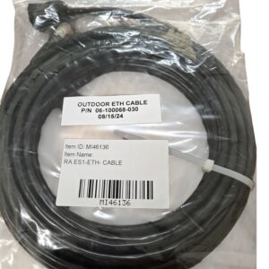 Cable, Ethernet, Outdoor Cat 5e, shielded, single gland for mating to ES1, 30ft