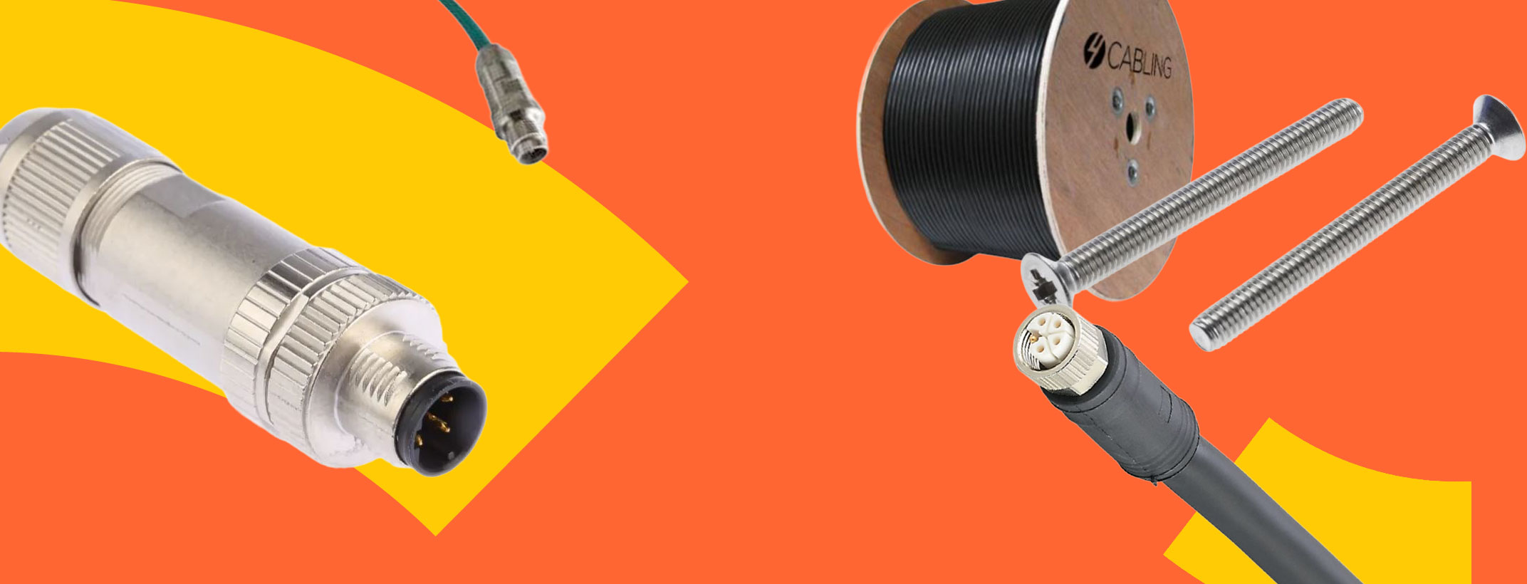 banner for cable, connectors and consumables