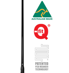 CDQ8195-B - 5G LTE 6.5dBi Collinear Antenna (698-3800 MHz); 5m SMA (M) - Black