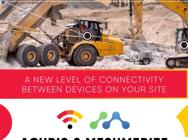 Graphic depicting the Acubis and Meshmerize partnership